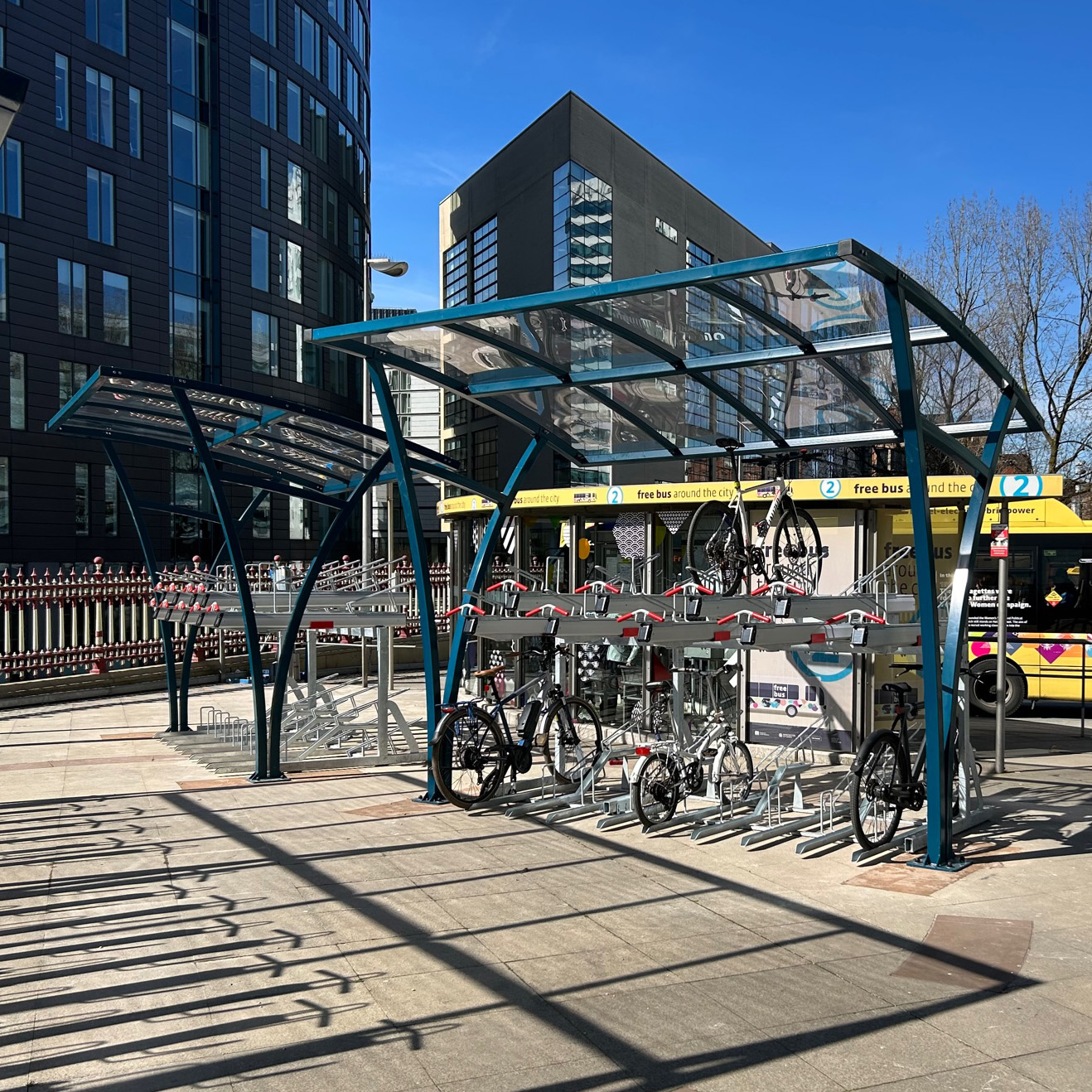 Manchester Piccadilly Cycle Parking